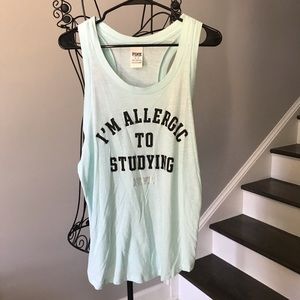 Victoria Secret Pink Sleeveless Shirt Medium